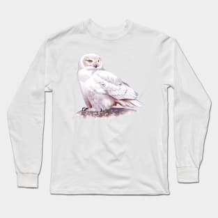Snowy Owl Long Sleeve T-Shirt